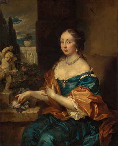 Portrait of a Woman by Caspar Netscher